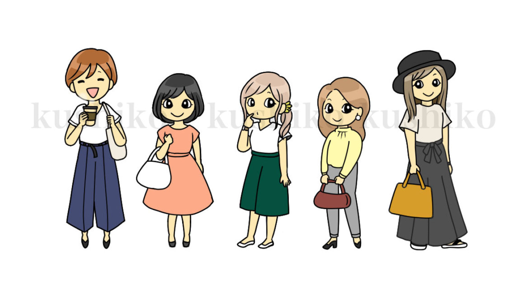 女の子イラスト